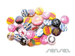 Tin Button Badges (32 Or 37mm)
