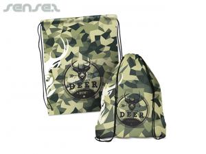 Promotional Full Colour Drawstring Backpacks