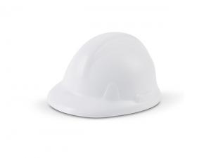 White Hard Hat Stress Balls