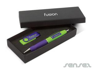 Promotional Mix 'n Match USB & Pen Gift Sets