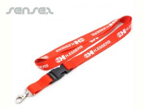 Promotional Branded Lanyards (Detachable Buckle)