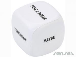 Promotional Decision Maker Anti-Stress Dice