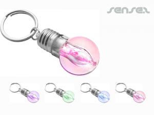 Promotional Light Bulb Key Rings
