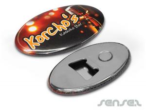 Promotional Fridge Magnet Bottle Openers
