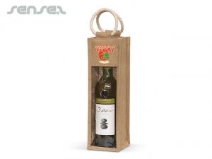 Promotional Enviro Jute Wine Bags