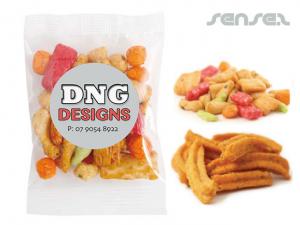 Promotional Rice/Soy Crisps in Bags (50g)