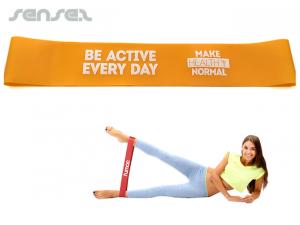 Promotional Latex Pilates Exercise Bands