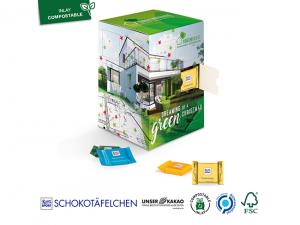 Promotional Advent Calendar Gift Boxes Filled With Ritter Sport Mini Chocolates (120g)